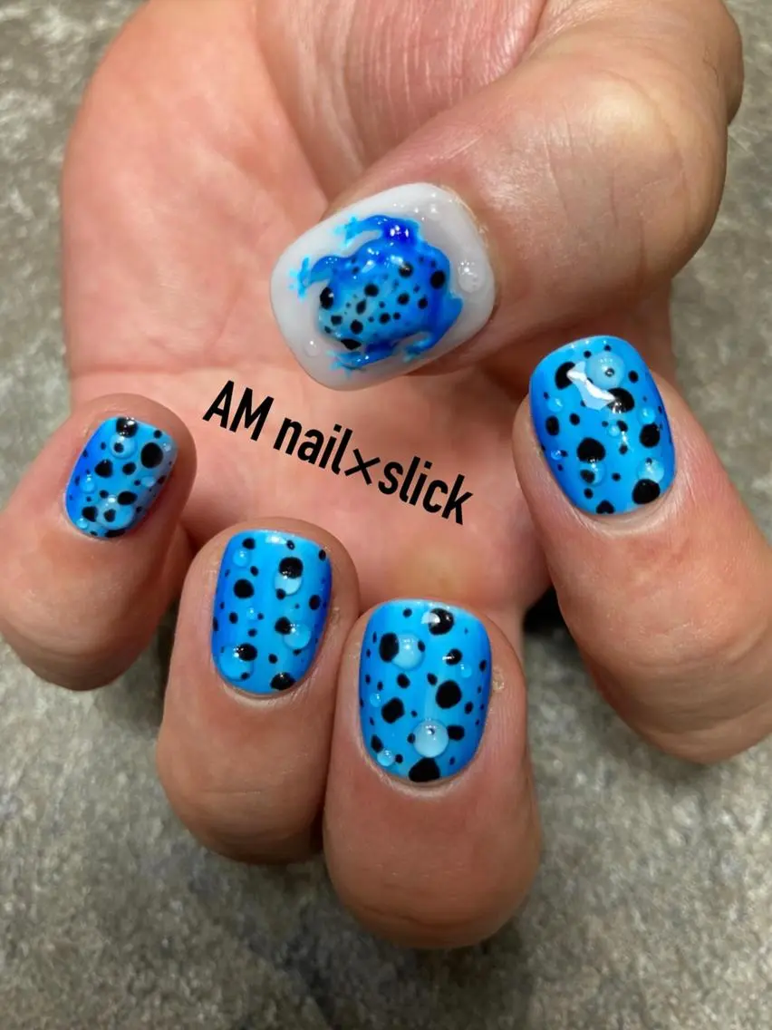 ネイル アートネイル 持ち込み ハンドネイル Am:nail 柏 SUE（スゥ）のネイルデザイン