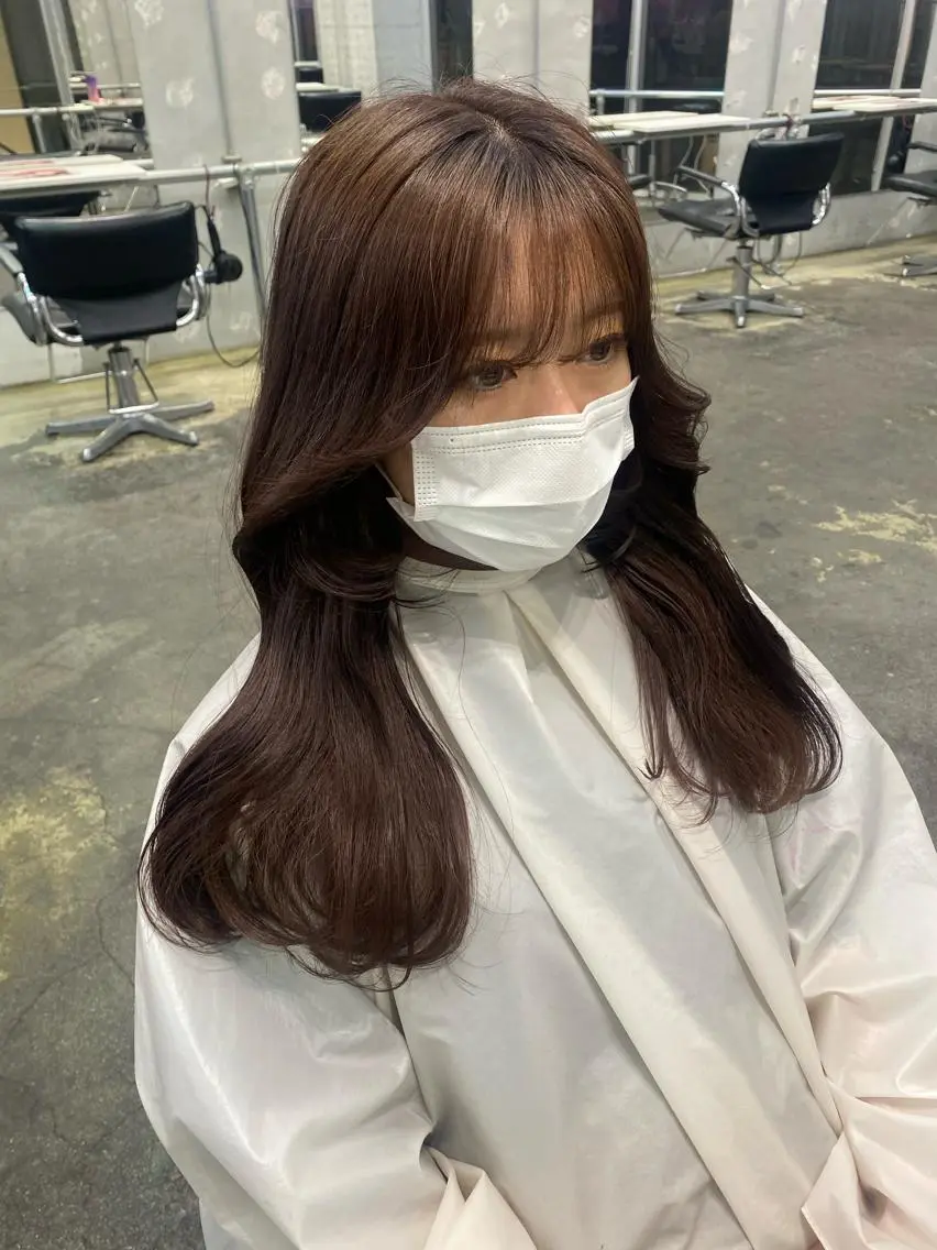 ロング カラー 💗💗韓国レイヤー yu-ki💗💗のヘアスタイル