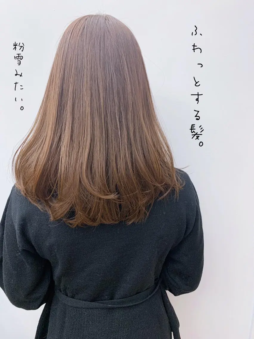 セミロング 縮毛矯正×髪質改善 店長　DAITOのヘアスタイル