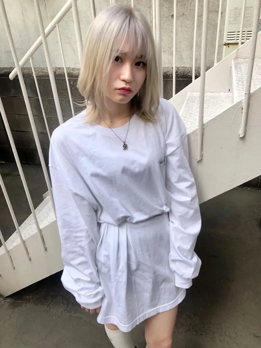 ミディアム ボブ ウルフカット ウルフボブ カット 山本 芳喜のヘアスタイル