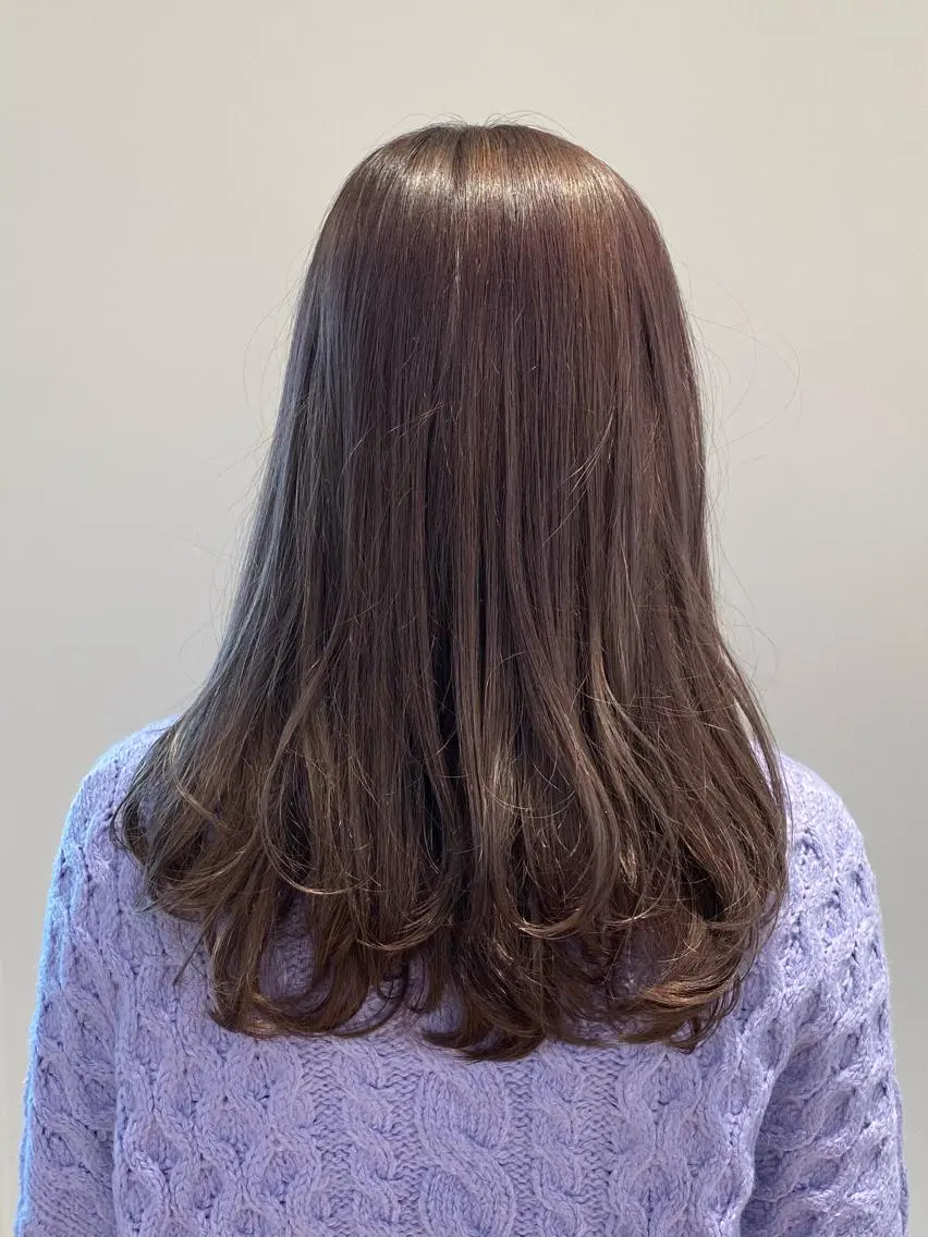 ロング カラー カット ヘアカラー トリートメント 🟢NEGi🟣 🫧髪質改善のヘアスタイル