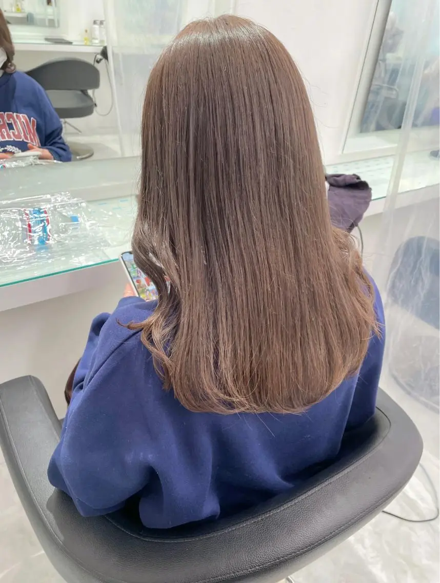 ロング カラー 🎀ブリーチなし/ レイヤーカット🎀のヘアスタイル