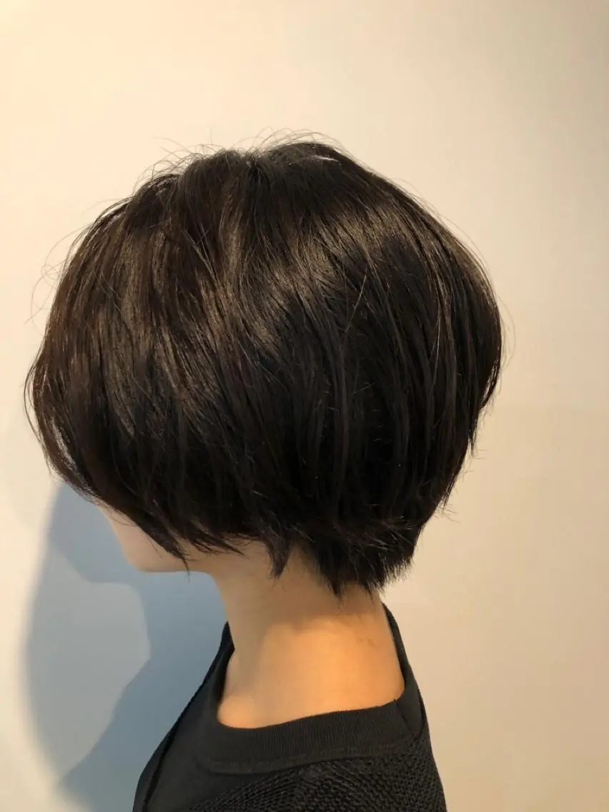 ショート パーマ カット パーマ hair care ACRO店長 谷のヘアスタイル