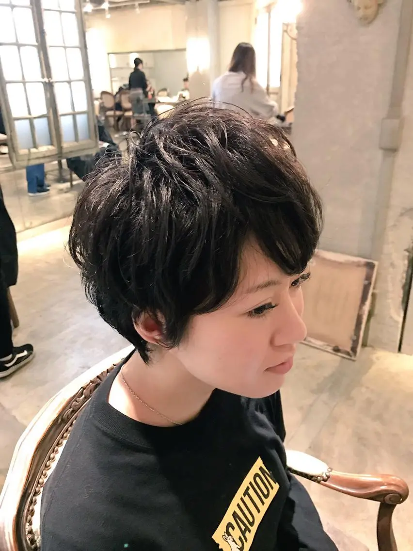 ショート ベリーショート ショートヘア こう ちゃんのヘアスタイル