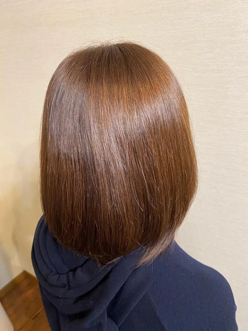 ミディアム カラー イルミナカラー Tr　Spa Salon Careのヘアスタイル