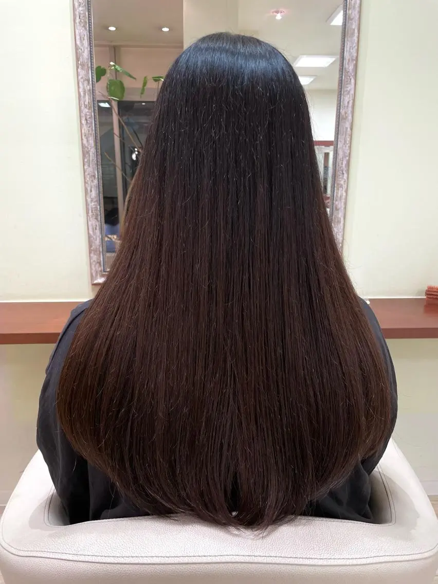 ロング ヤノ ユリカ   🥑のヘアスタイル
