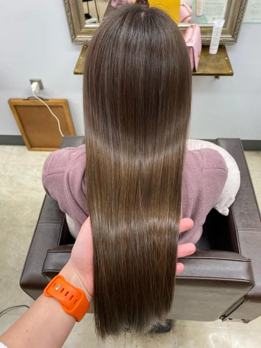 ロング カラー トリートメント 産休の為お休みです! 小島凜のヘアスタイル