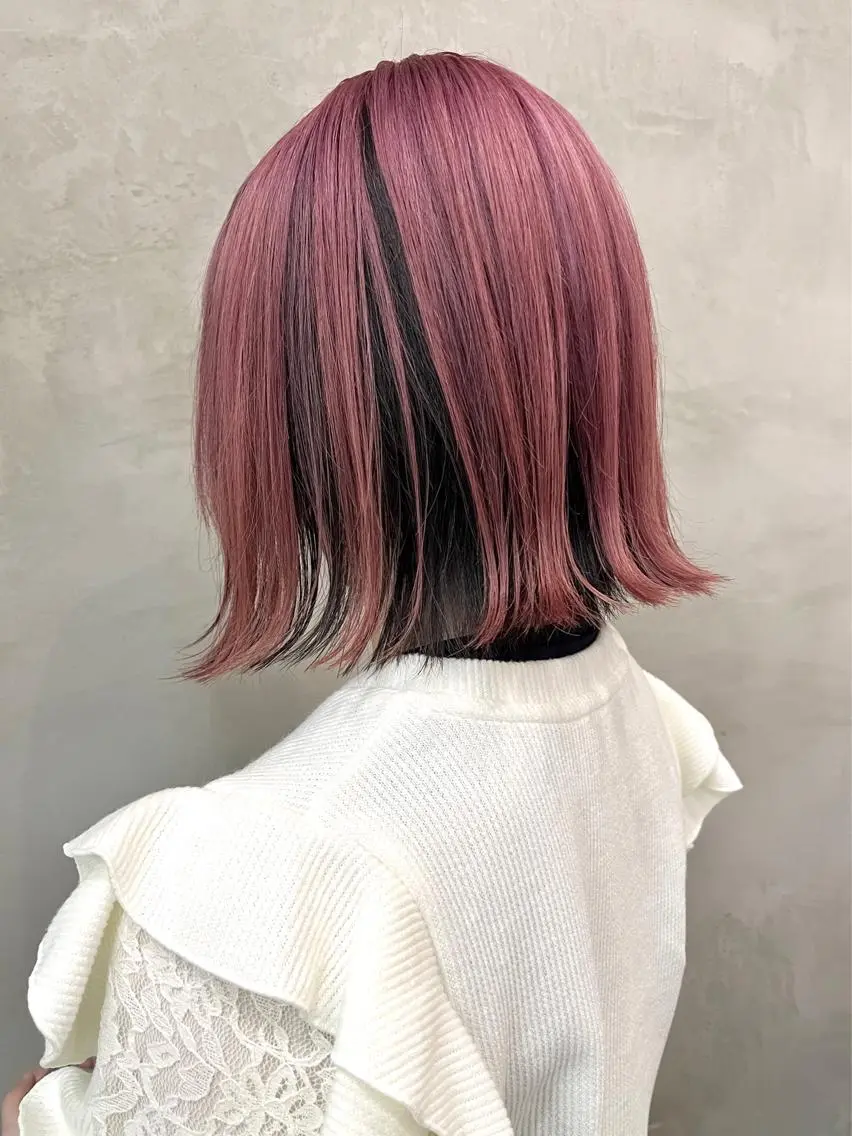 ミディアム カラー カット ヘアカラー トリートメント 🫧透明感カラー🫧 OIKAWAのヘアスタイル