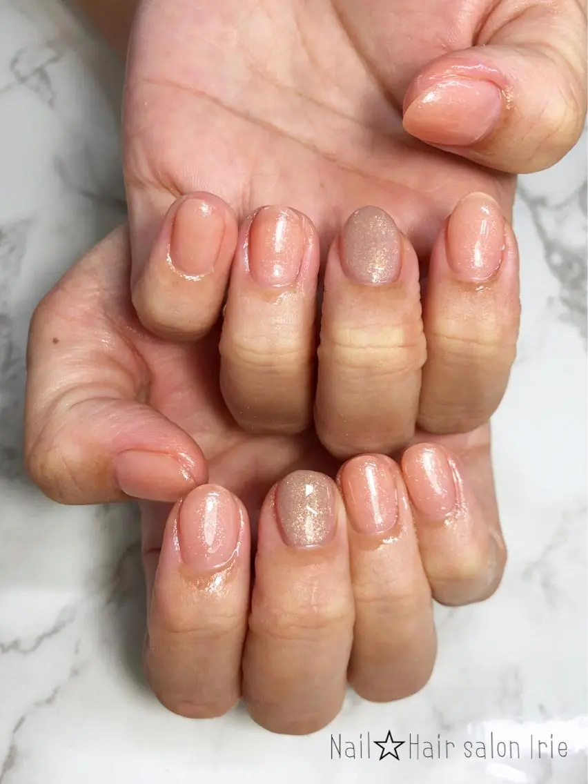 ネイル ハンドネイル ハンドケア 與儀 知佳のネイルデザイン