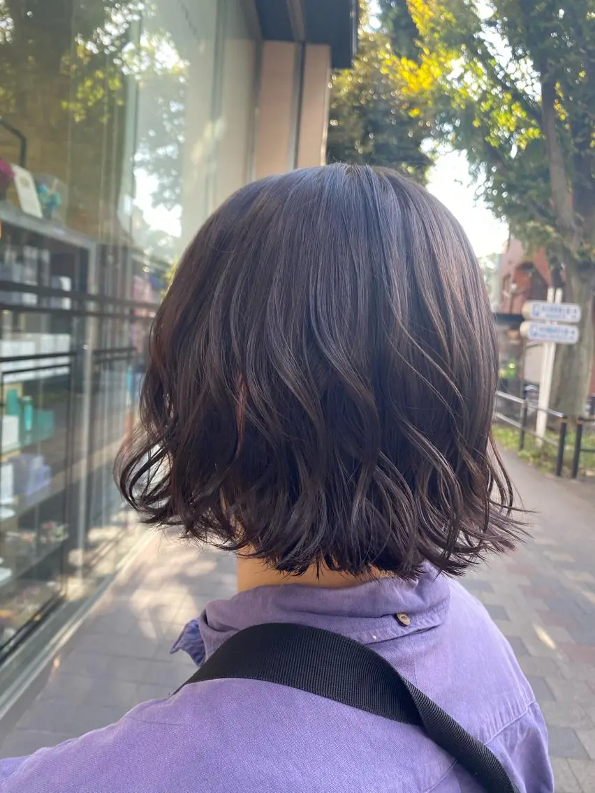 ミディアム カラー ヘアアレンジ TSUNA 🌙 Lim 五反田のマツエク・マツパデザイン