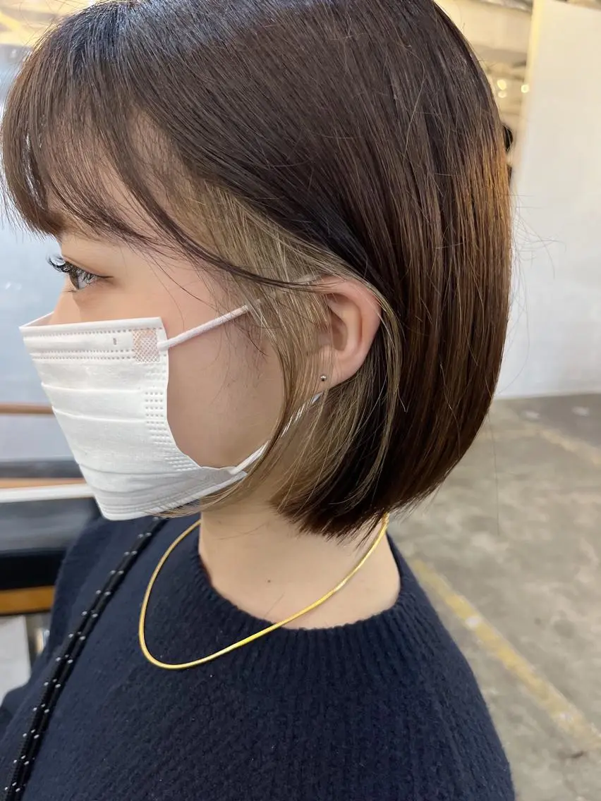 ショート カラー カット ヘアカラー 🌛ダブルカラー 🌜SAYAKAのヘアスタイル