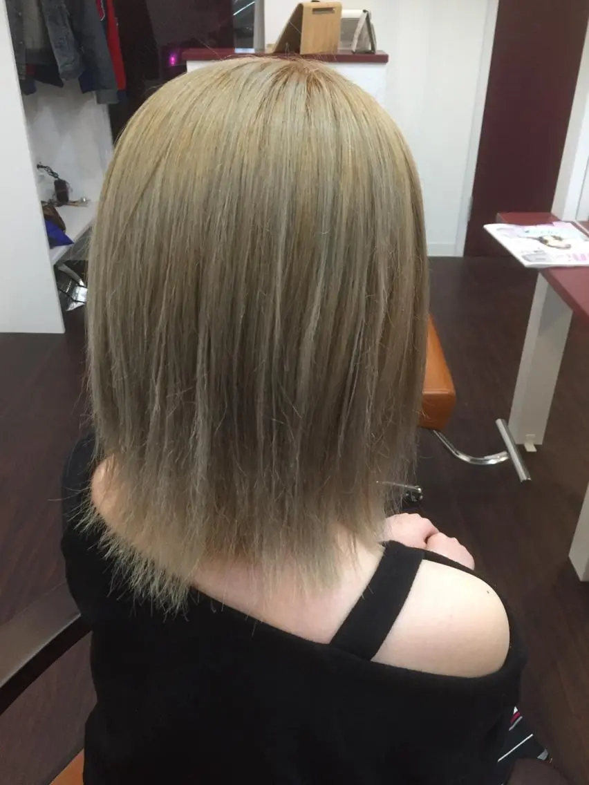 ショート ヘアカラー トリートメント 🌈カラー33∞円 🌈北綾瀬 谷中店のヘアスタイル