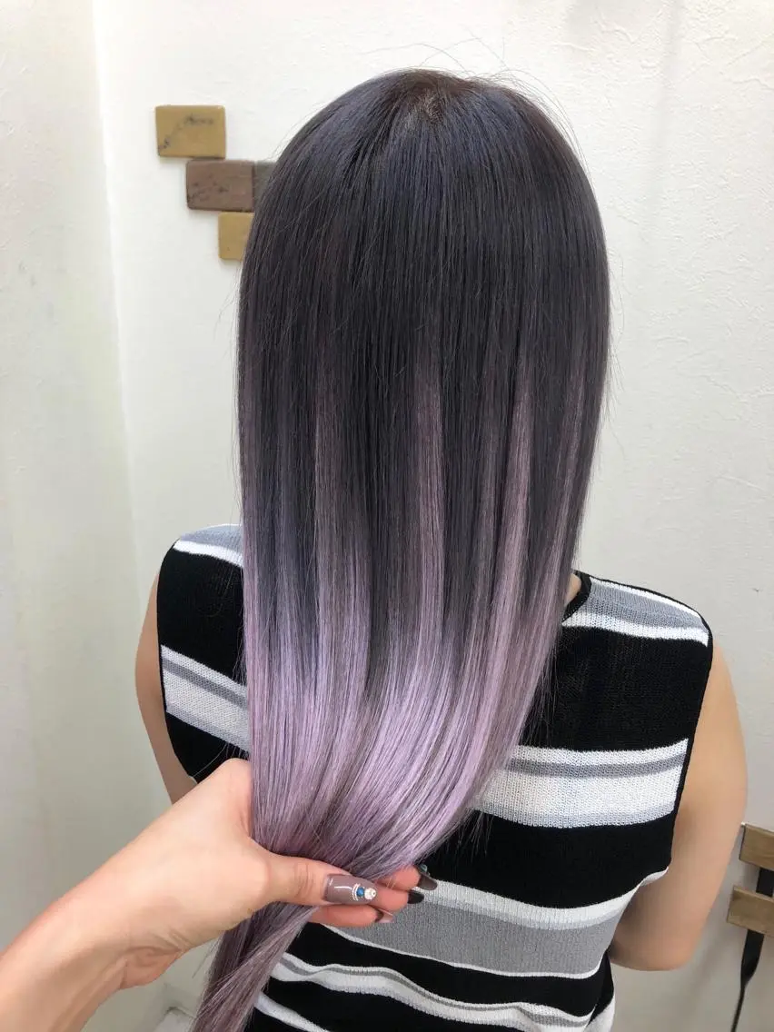 ロング カラー ヘアカラー トリートメント エクステ MAKO ❤️🔥NEXTのヘアスタイル