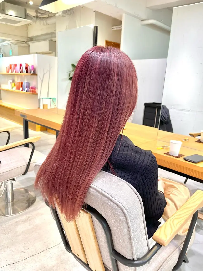 カラー ヘアカラー 宮永 瑞樹のヘアスタイル