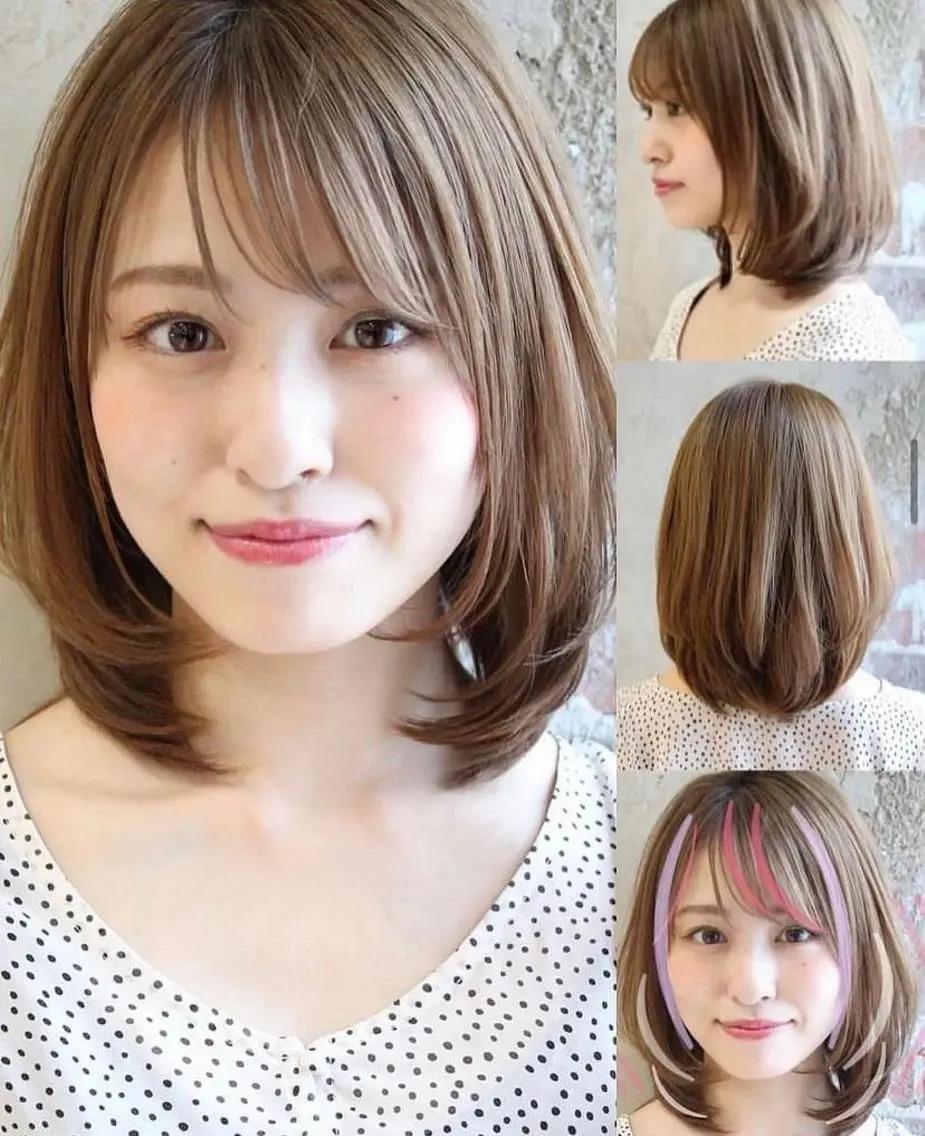 ミディアム 美艶ボブ イシイのヘアスタイル
