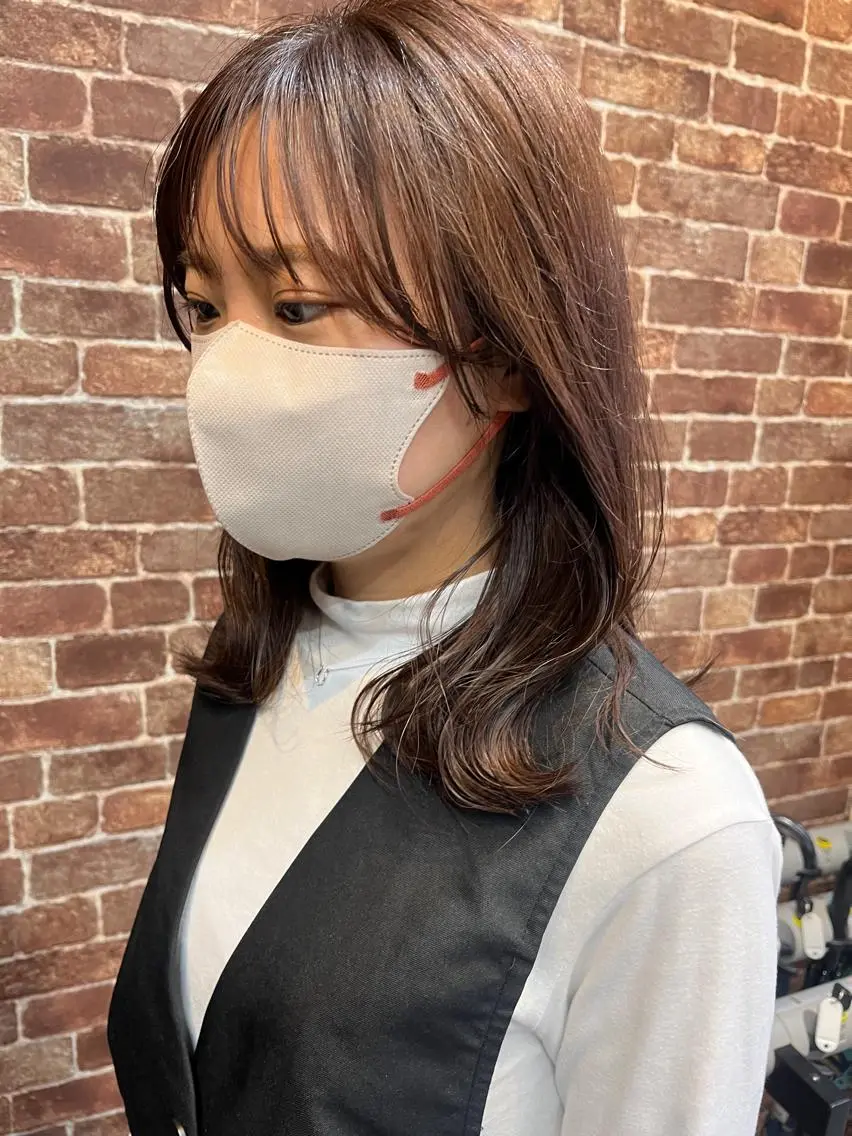 ミディアム カラー パーマ ヘアアレンジ メンズ キッズ ネイル マツエク・マツパ アイブロウ メンズブリーチ メンズハイライト メンズインナーカラー メンズ韓国風 ブリーチ カット トリートメント ヘッドスパ 久木原 ゆりのヘアスタイル