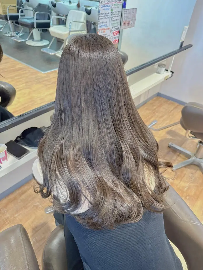 ロング ヘアカラー トリートメント Hip's eyes 大宮のヘアスタイル