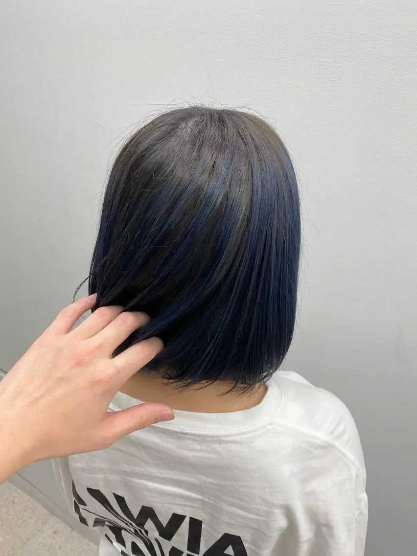 ショート カラー ヘアアレンジ meRK 京都河原町のマツエク・マツパデザイン