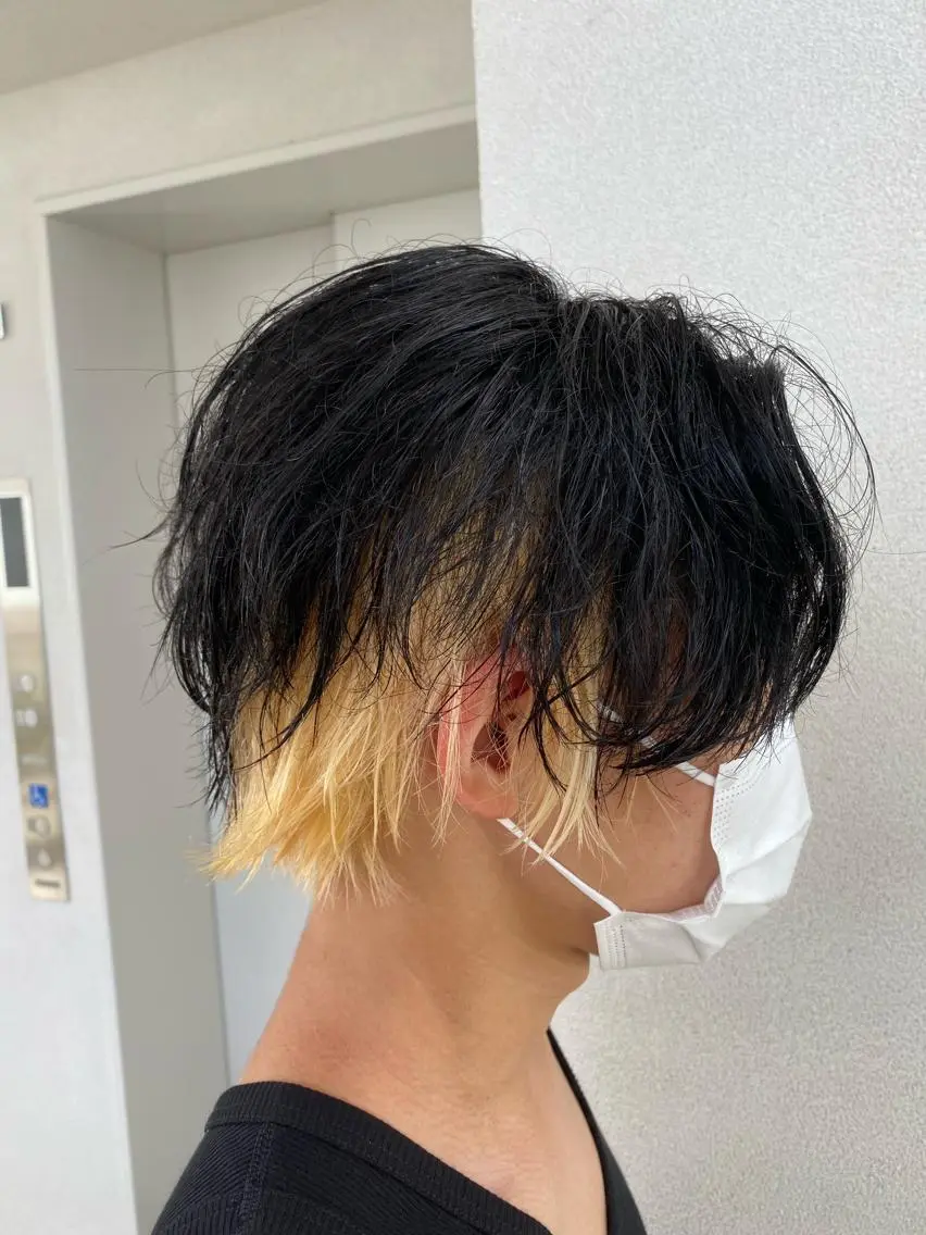 ショート カラー メンズ メンズパーマ/縮毛 /店長コハシ◎のヘアスタイル