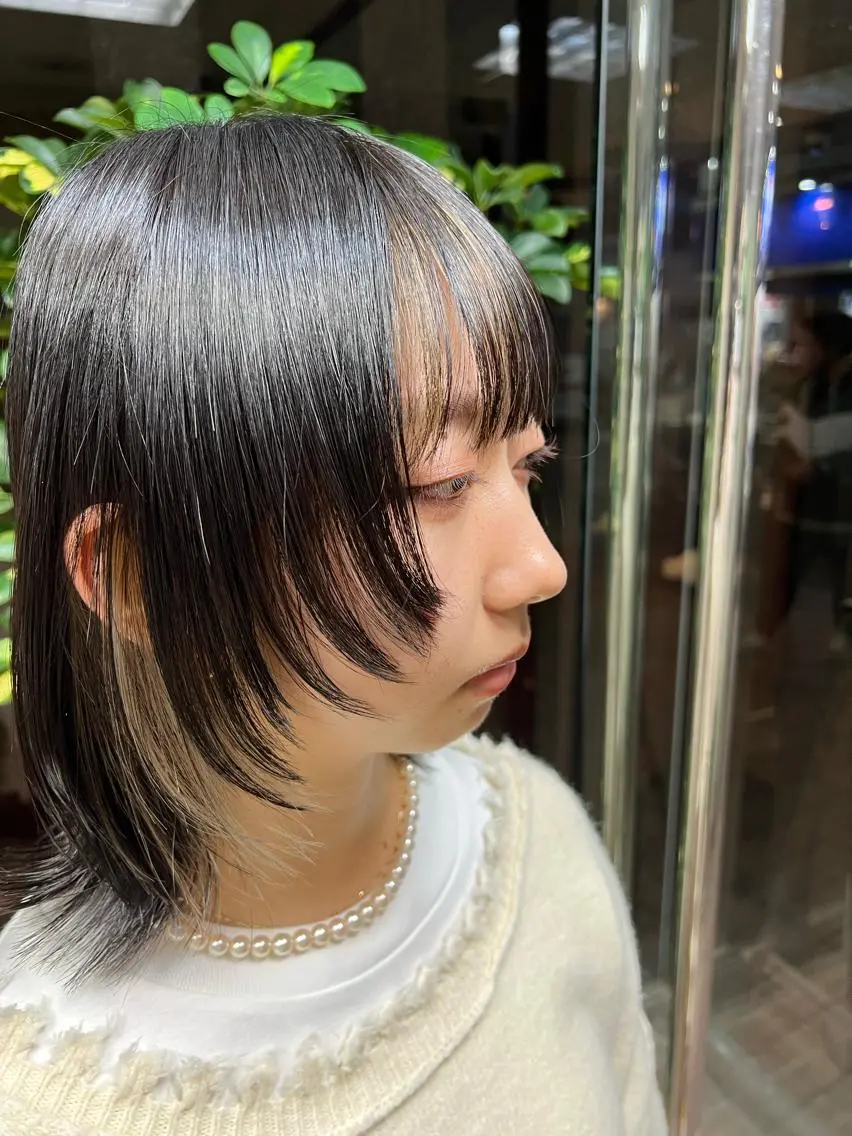 ミディアム カット ヘアカラー Yuto /レイヤー、ウルフのヘアスタイル