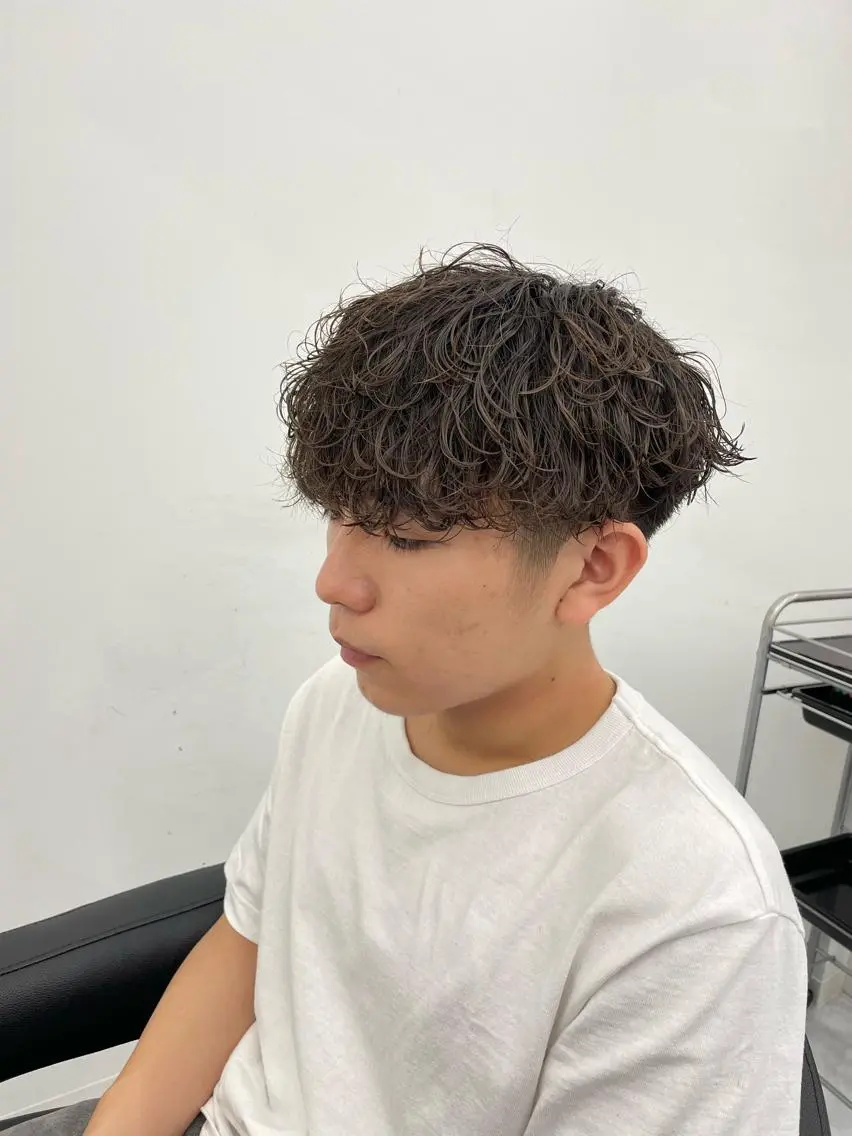 ショート カラー パーマ メンズ 🔷横浜/メンズ TAKUMI🔷のヘアスタイル