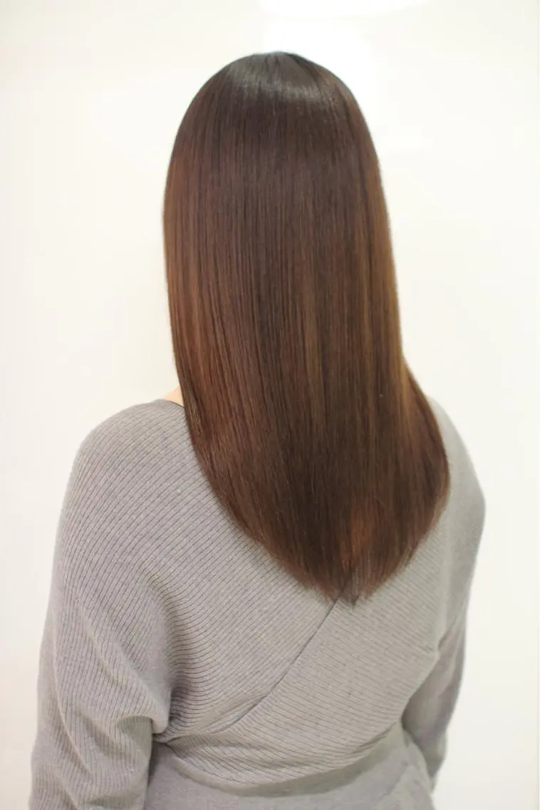 セミロング 髪質改善 トリートメント onishi yoshinaoのヘアスタイル