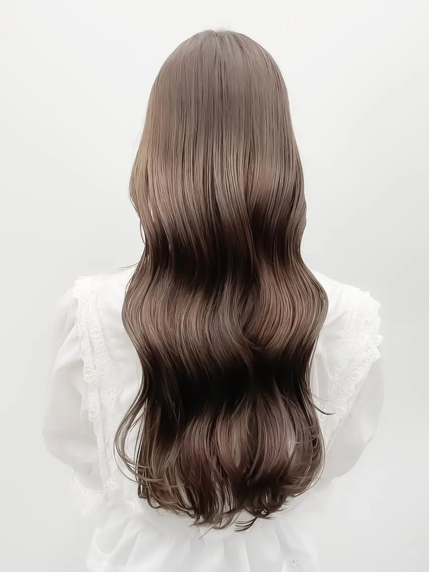 ロング 髪質改善/レイヤー/ 透明感カラー🩶結華のヘアスタイル
