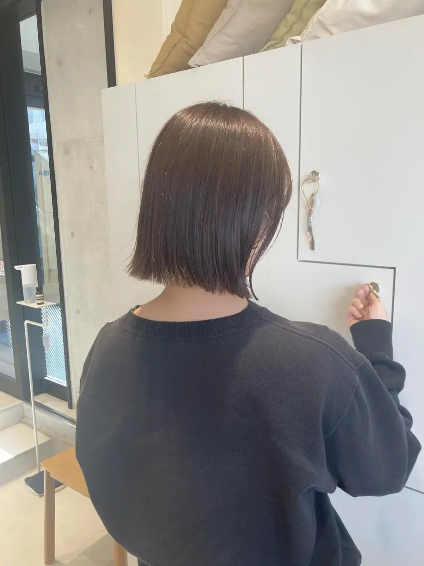 ショート ハイライト 髪質改善 トリートメント MURANAKA RYOのヘアスタイル