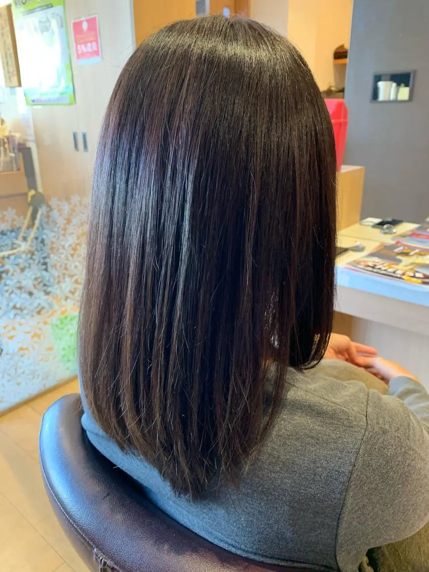 セミロング ハイライト ショート NAOKIのヘアスタイル