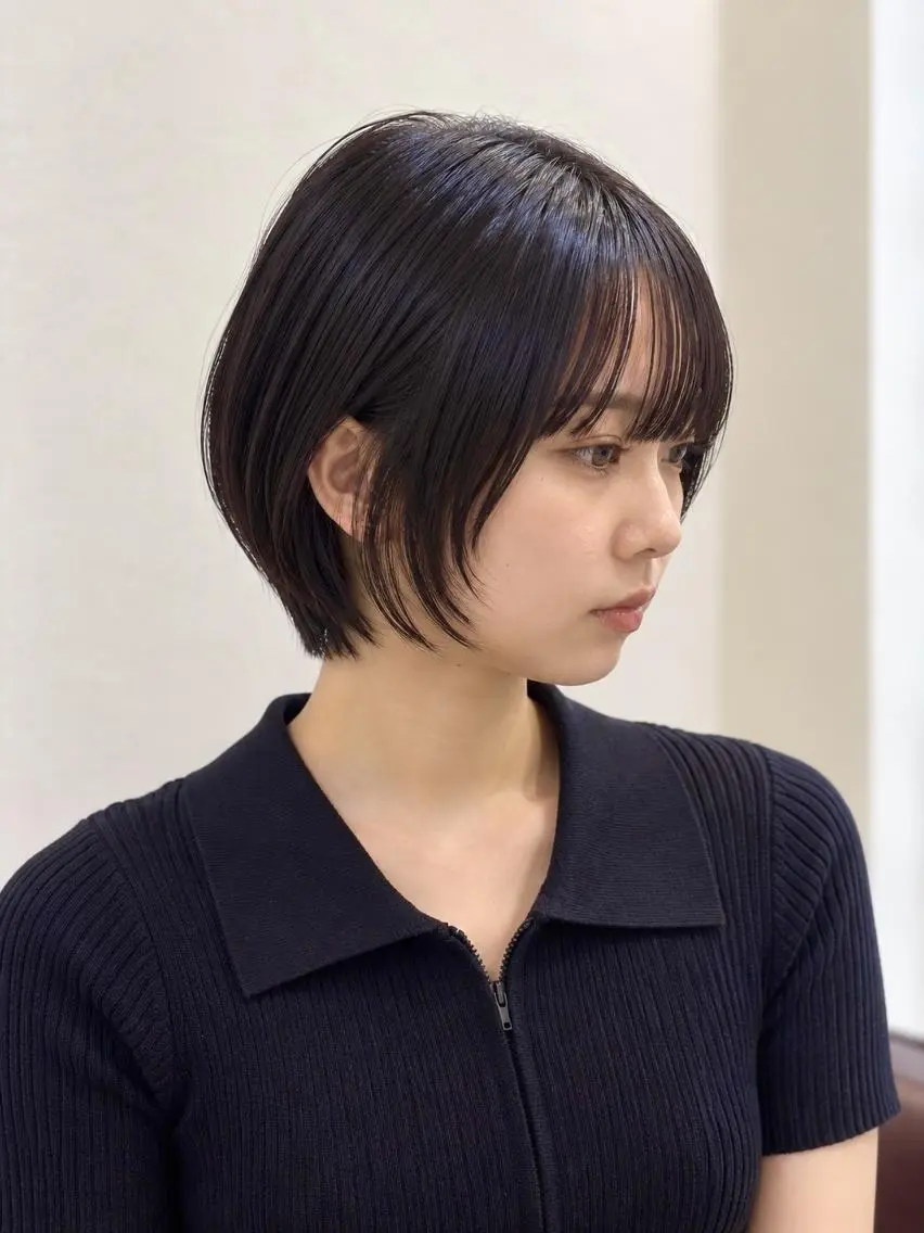 ショート ショートボブ ボブ ショートヘア 大人ショート/ 似合わせ/中野のヘアスタイル