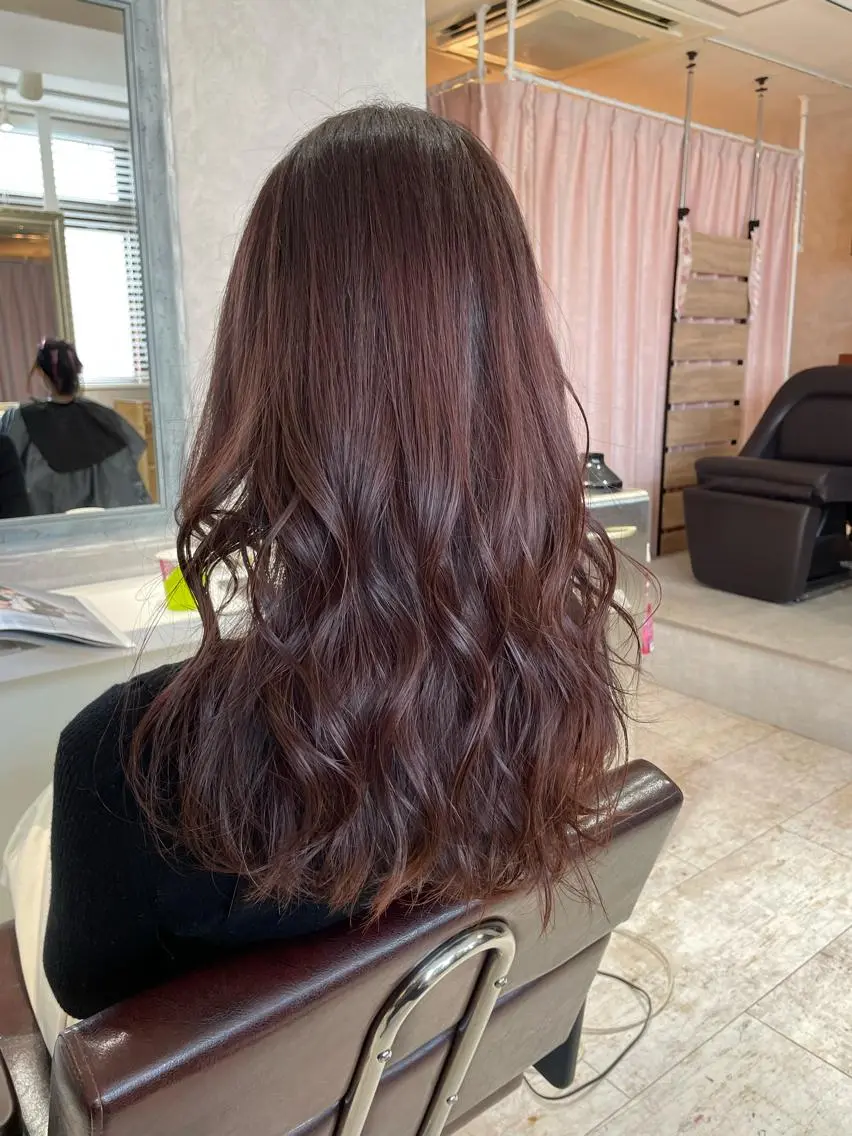 セミロング カラー Kojima 髪質改善ケアサロン*のヘアスタイル