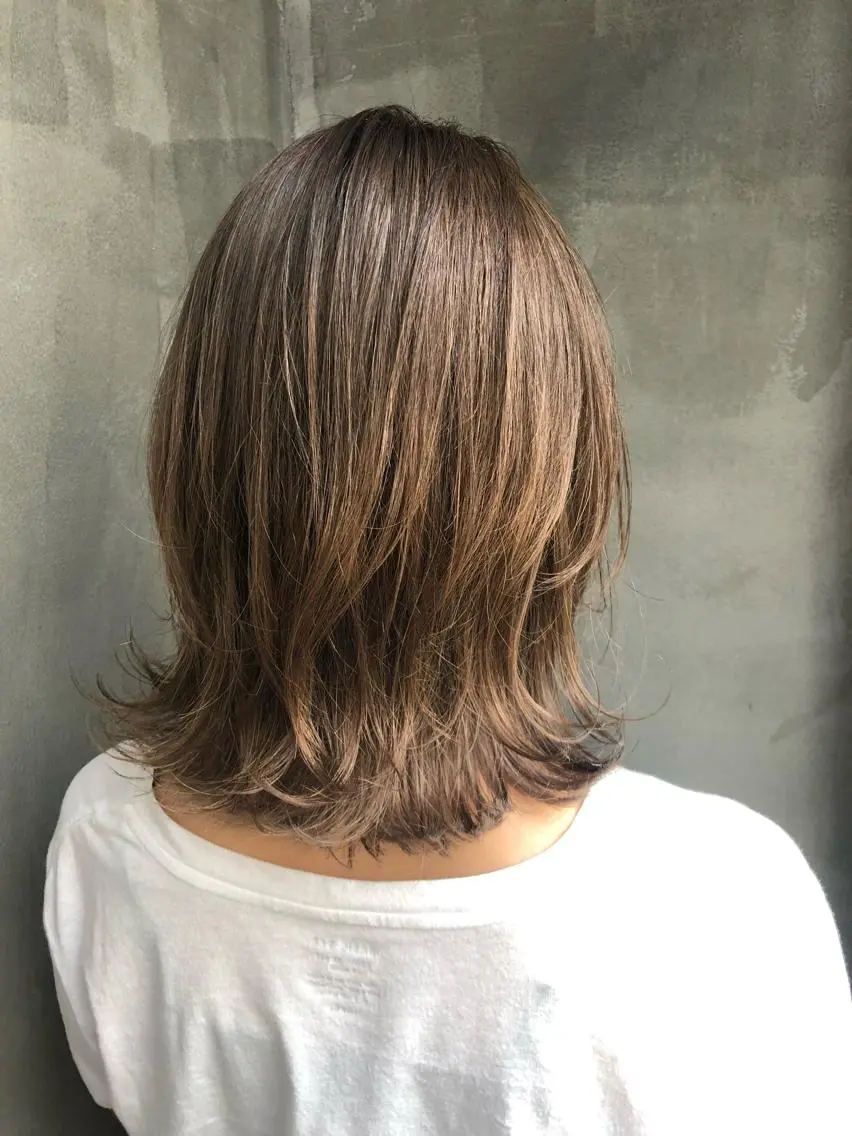 ミディアム 七尾 彰観のヘアスタイル