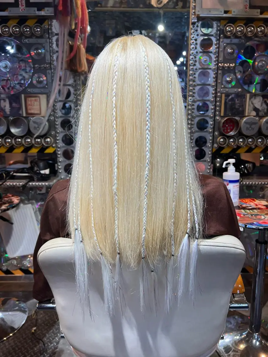 セミロング カラー ヘアアレンジ KOYA ｺﾔのヘアスタイル