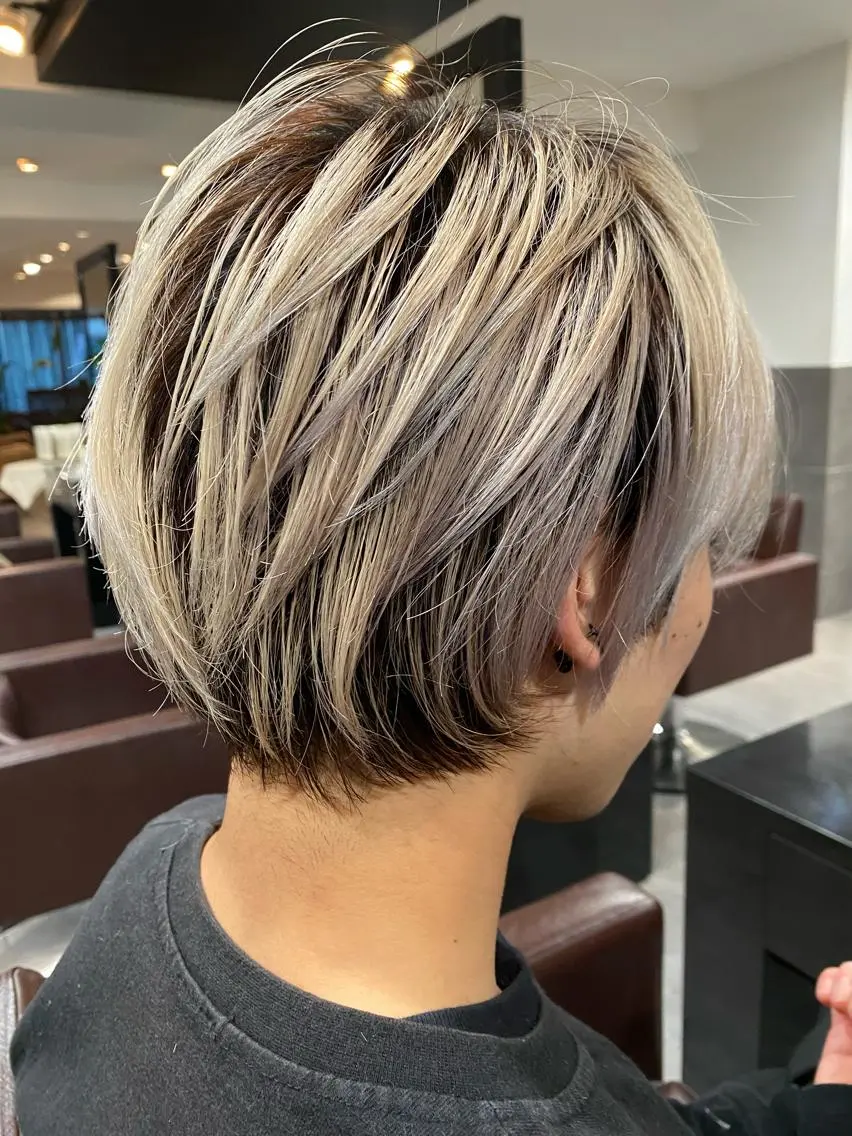 カラー メンズ カット ヘアカラー ⭕️メンズパーマ⭕️ 山口 裕太郎のヘアスタイル
