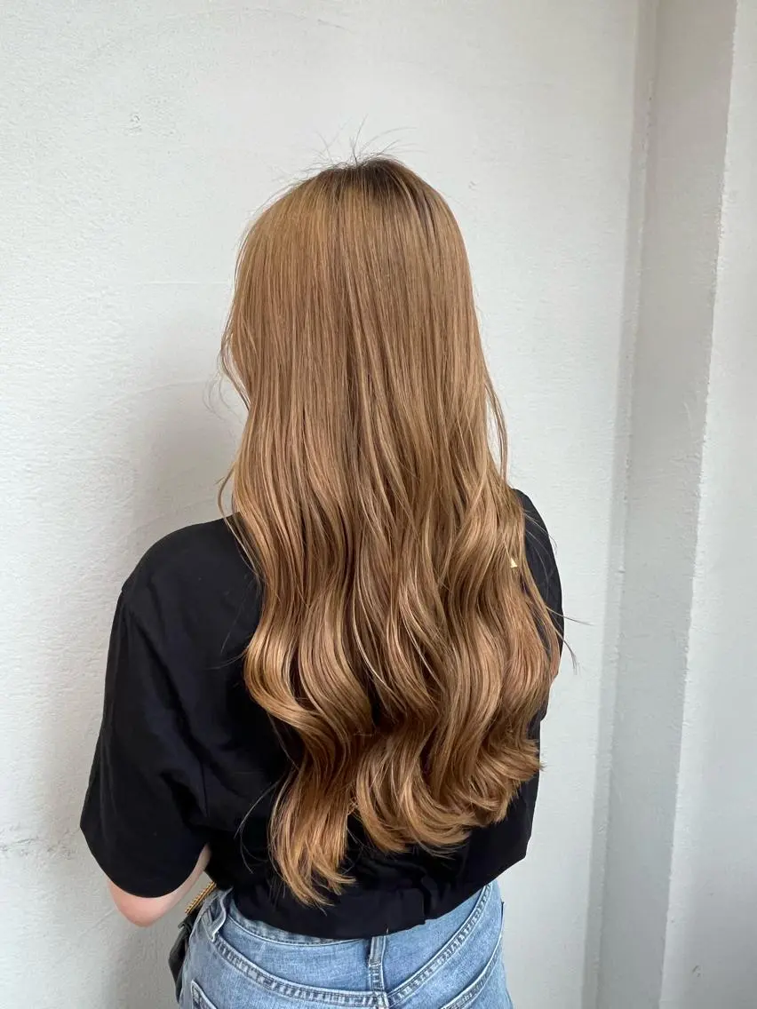 ロング ete カイエダのヘアスタイル