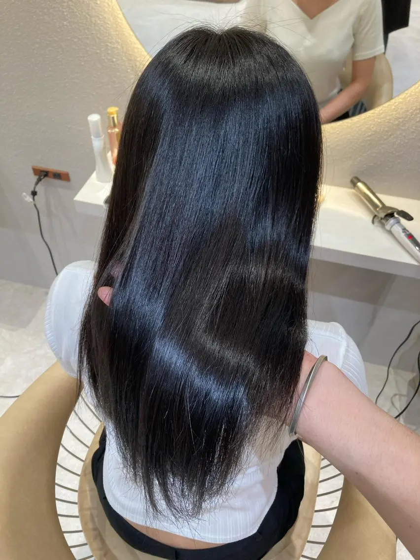 ロング ヘアカラー トリートメント 🩵縮毛矯正・ボブ 岩原朋也🩵のヘアスタイル