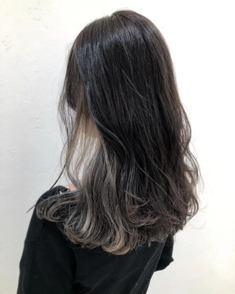 セミロング カラー ベージュカラー ニュアンスカラー🫧 加納のヘアスタイル