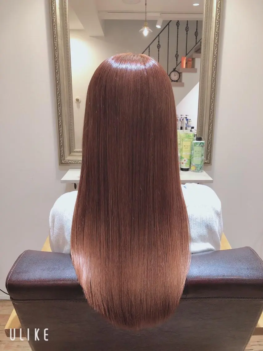 ロング カラー 髪質改善 AI 高田馬場店のヘアスタイル