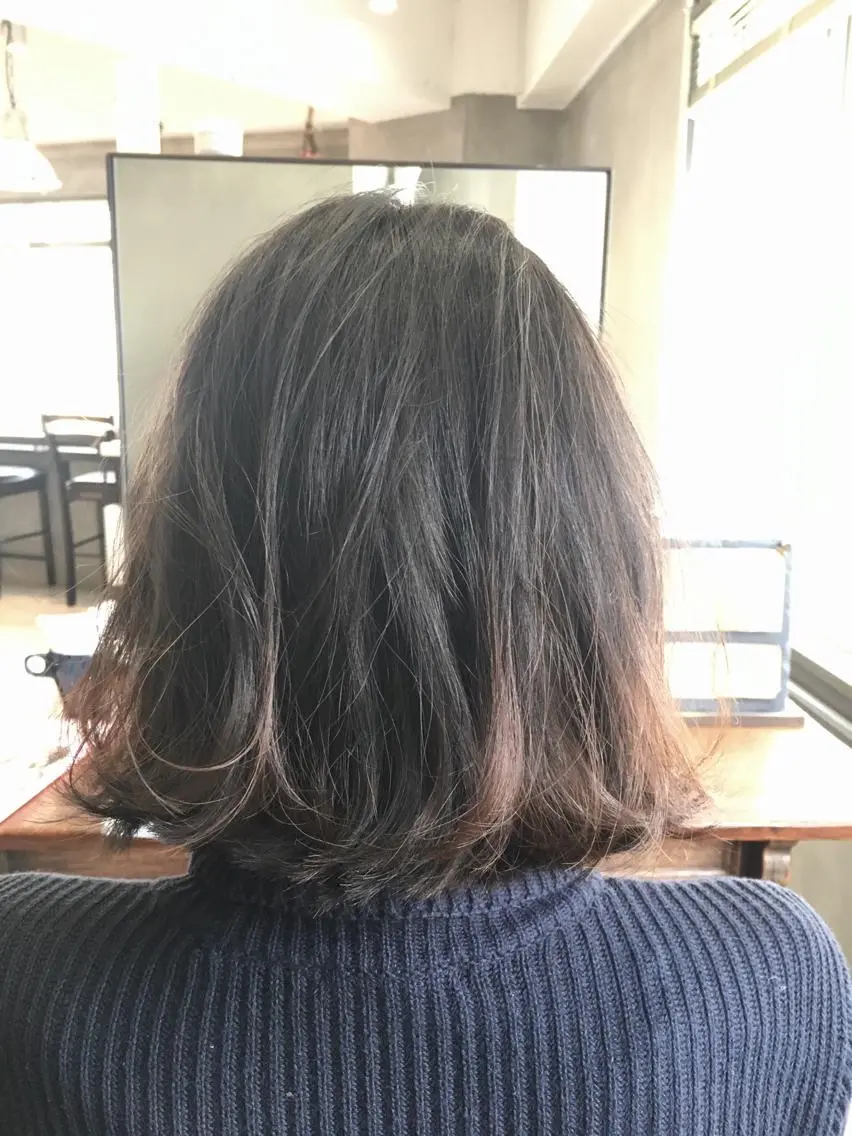 ショート ボブ カット トリートメント las PAVILIONのヘアスタイル