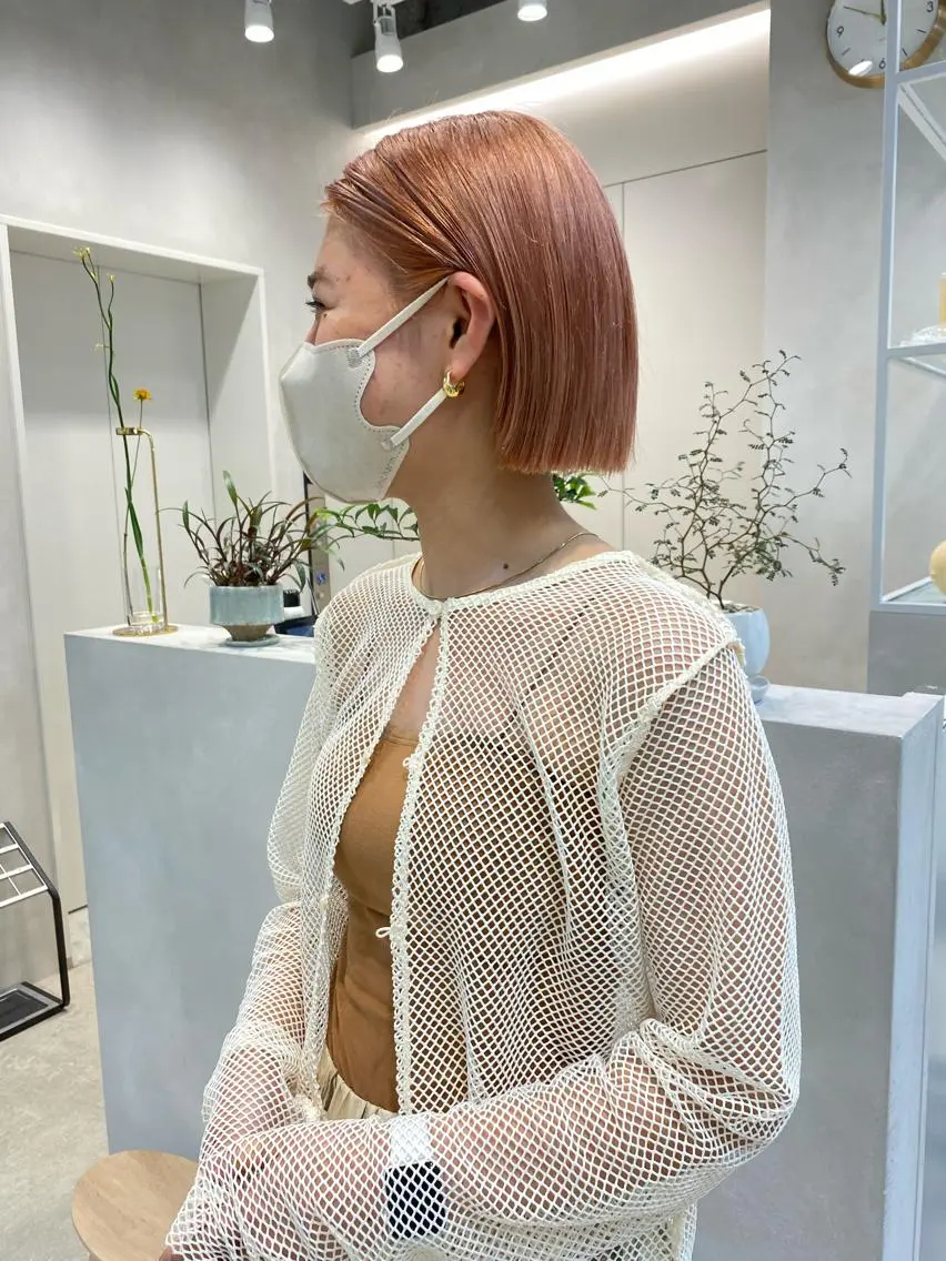 ショート 津葉井 麗奈のヘアスタイル