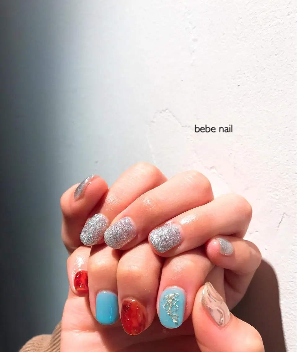 ネイル アートネイル ジェルネイル ニュアンスネイル パラジェル Ann nailのネイルデザイン