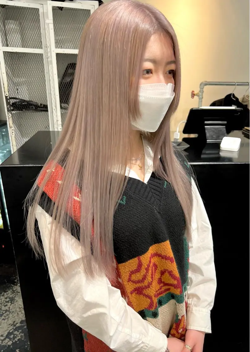 ミディアム カラー パーマ ヘアアレンジ メンズ キッズ ネイル マツエク・マツパ アイブロウ カット ヘアカラー トリートメント ブリーチ ハイトーン 特化🌈フジタハルキのヘアスタイル