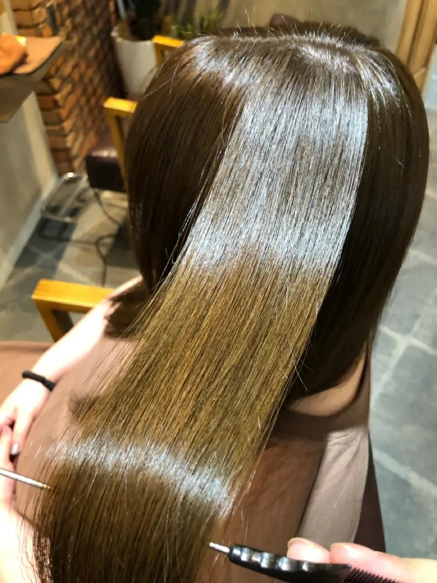ロング カラー カット ヘアカラー トリートメント hair care ACRO店長　谷のヘアスタイル