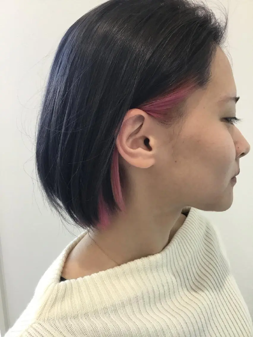 ショート カラー かしわば しょうのヘアスタイル