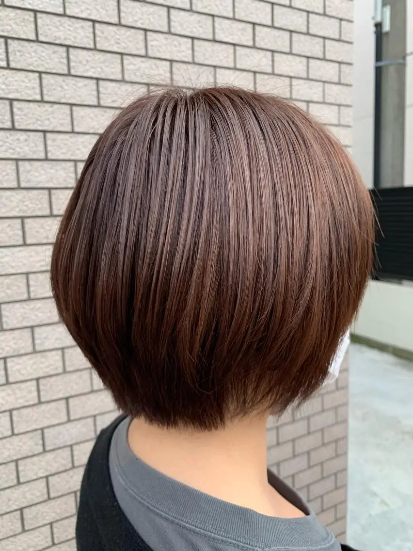 ショート カラー 透明感カラー/ レイヤー /ソラのヘアスタイル