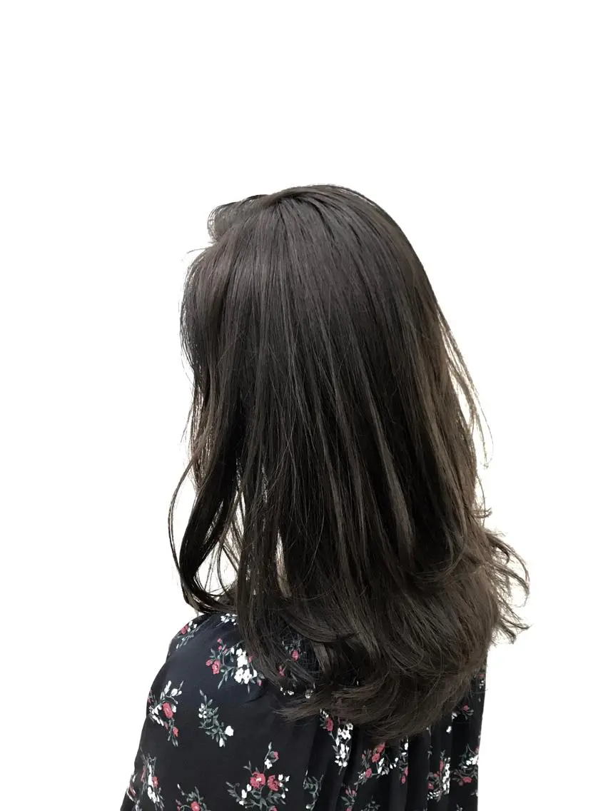 ミディアム カラー カット ヘアカラー ブリーチカラー/ 岩破瑞希のヘアスタイル