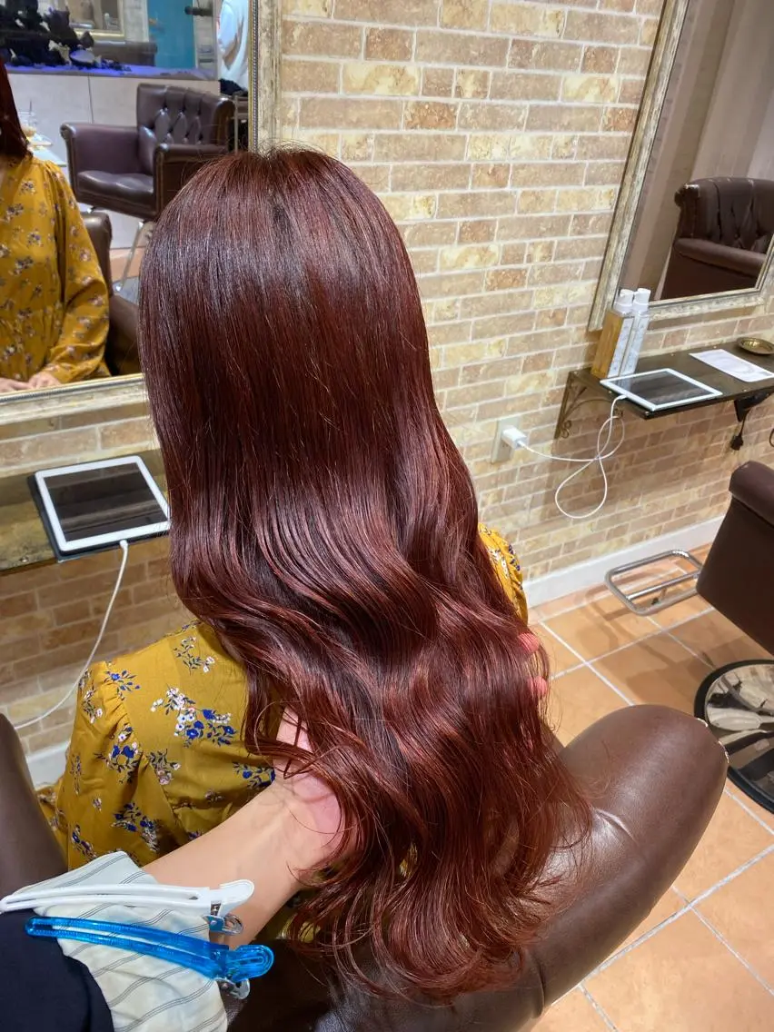 カラー 韓国系レイヤー特化 hiroのヘアスタイル
