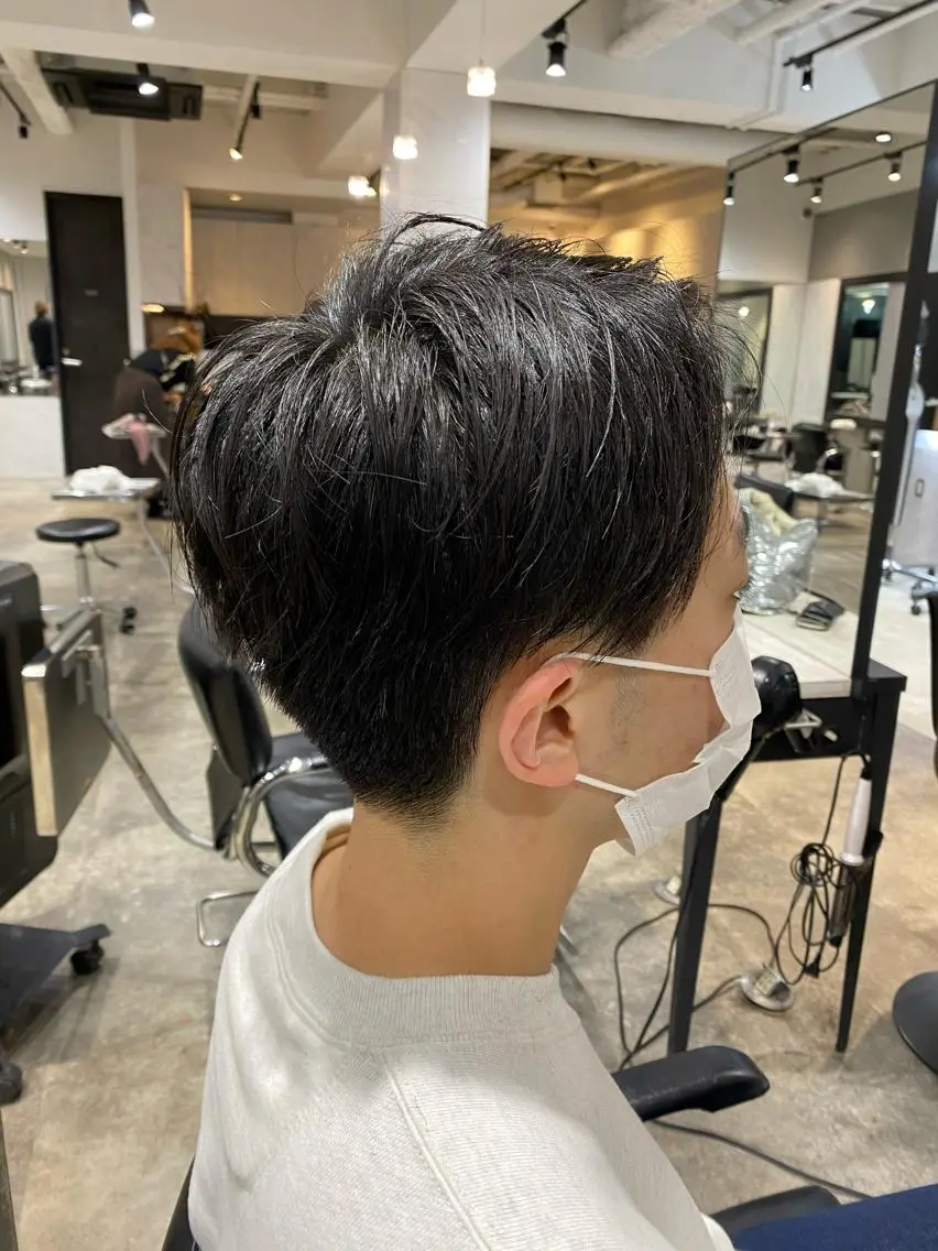 ショート メンズ メンズ就活ヘア ショートヘア 増子 祐太朗のヘアスタイル