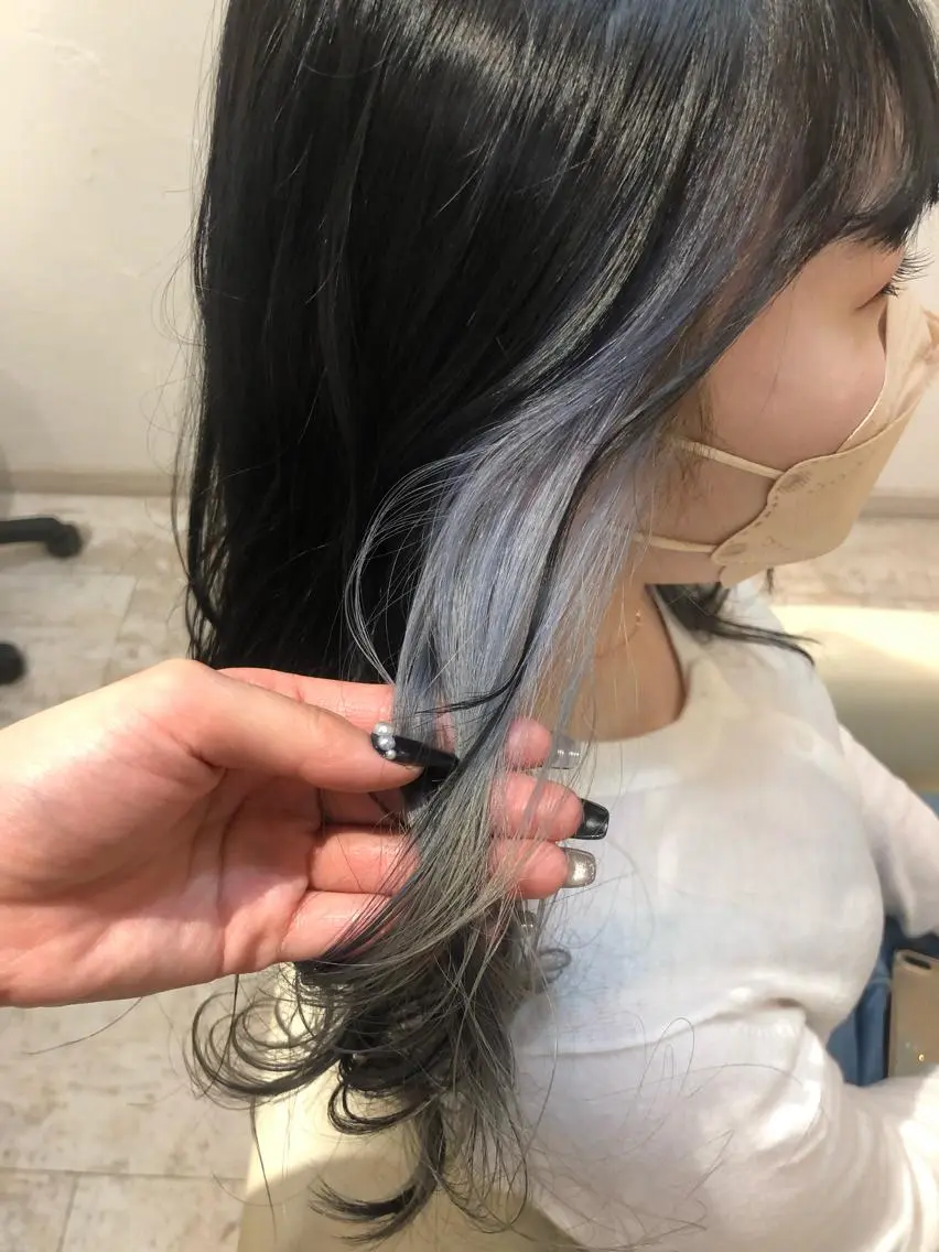 ロング カラー シルバー Warmcolors 🎀Reonaのヘアスタイル