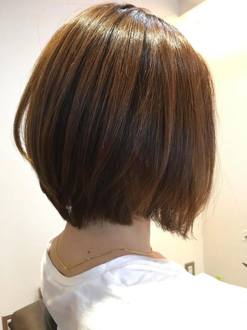 ショート ショートボブ ボブ ショートヘア 黒崎 伸治のヘアスタイル